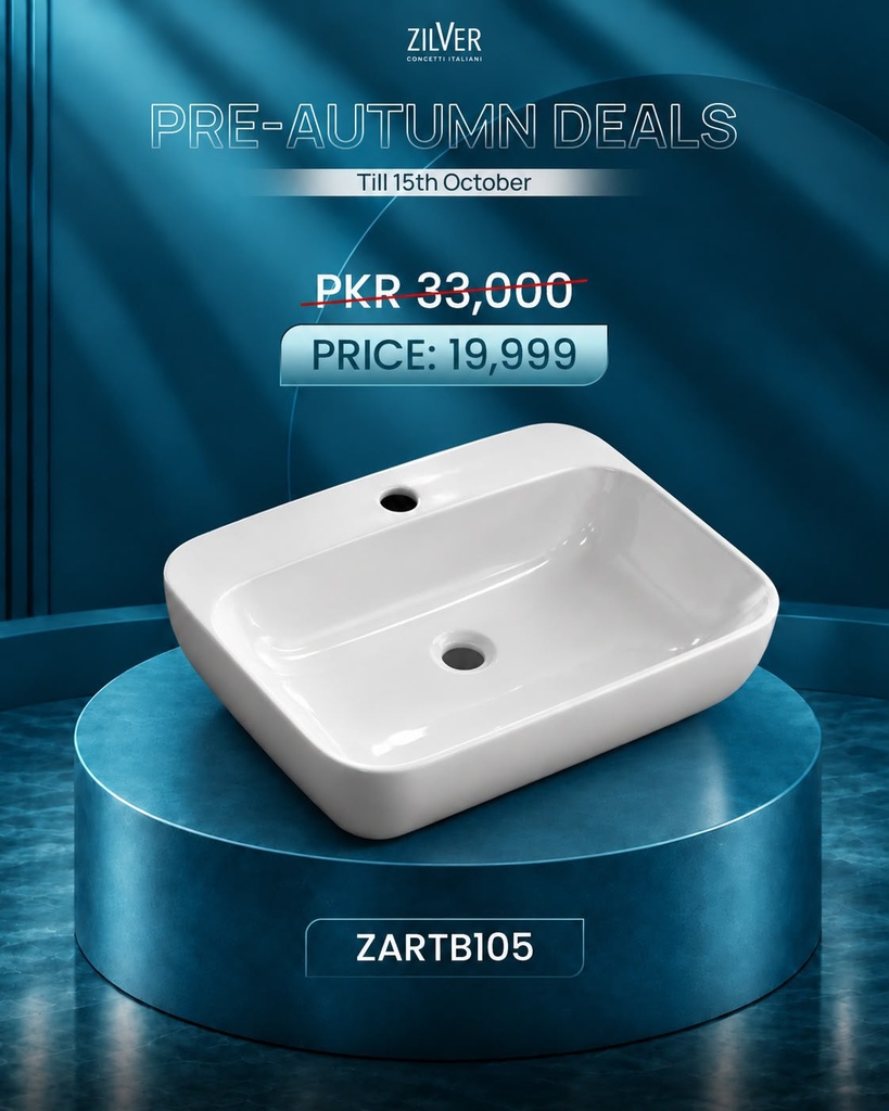 ZILVER Pre-Autumn Deal 5(Art Wash Basin)