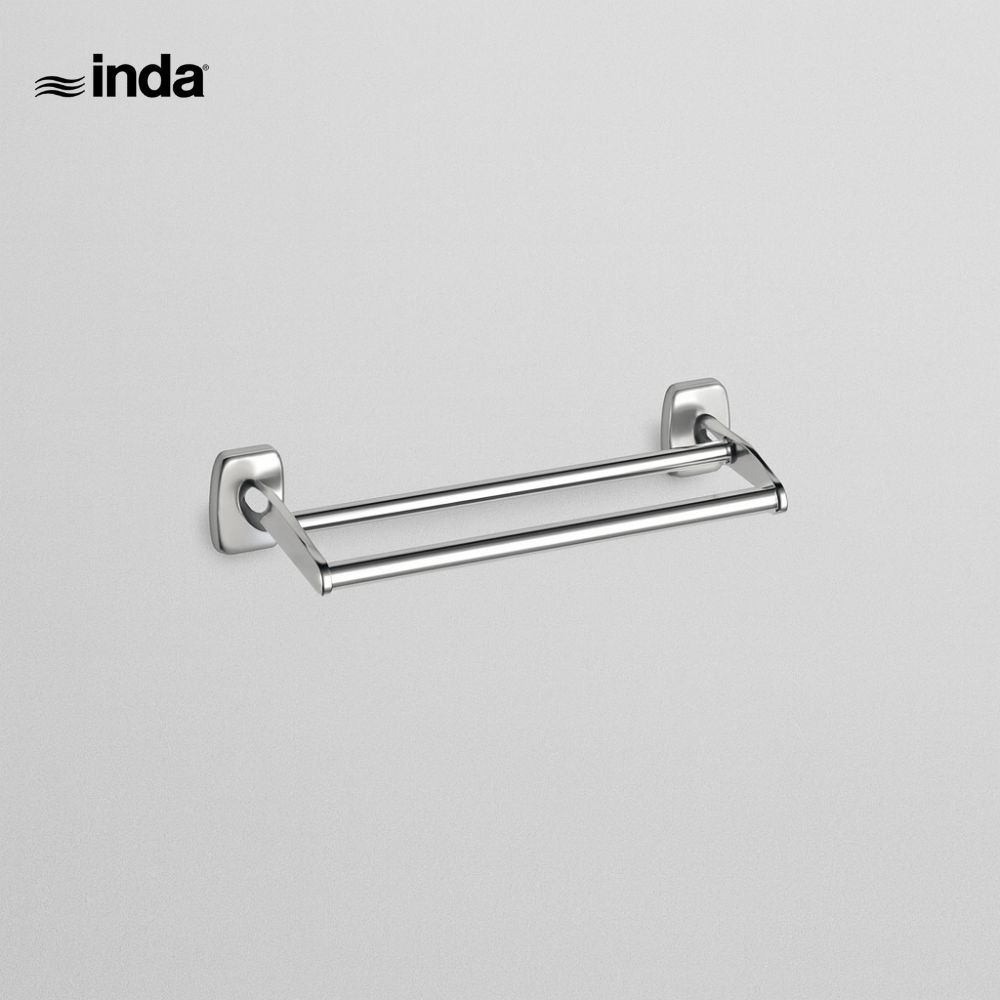 Inda Double Towel Rail (A2219B)