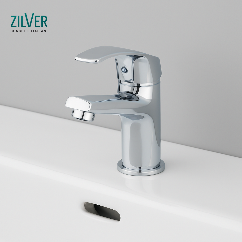 Zilver Talia Basin Mixer –(ZTLI1001)