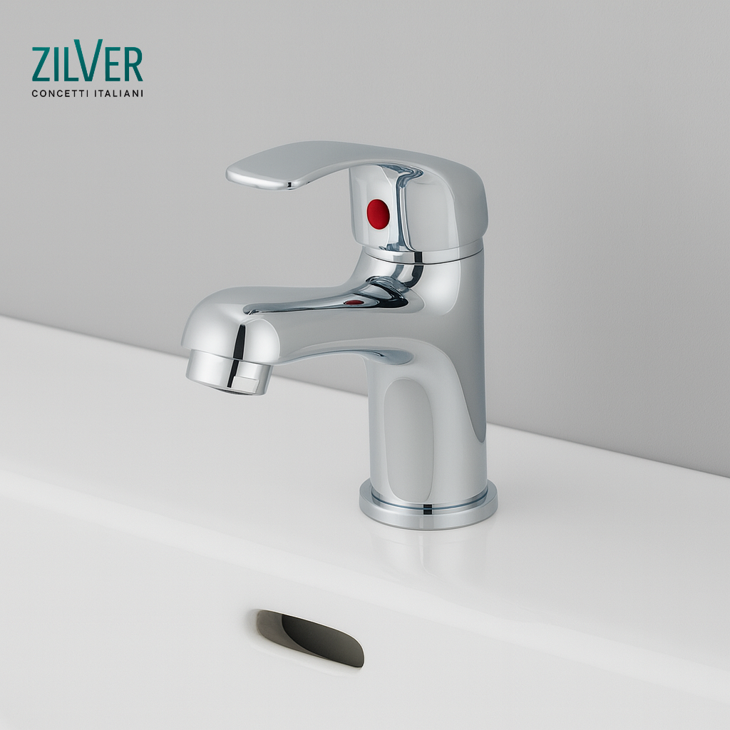 Zilver Autnmn Basin Mixer – (ZAUT1001)