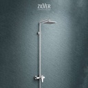 Zilver Kare Bath Mixer With Open Shower (ZKAR500)