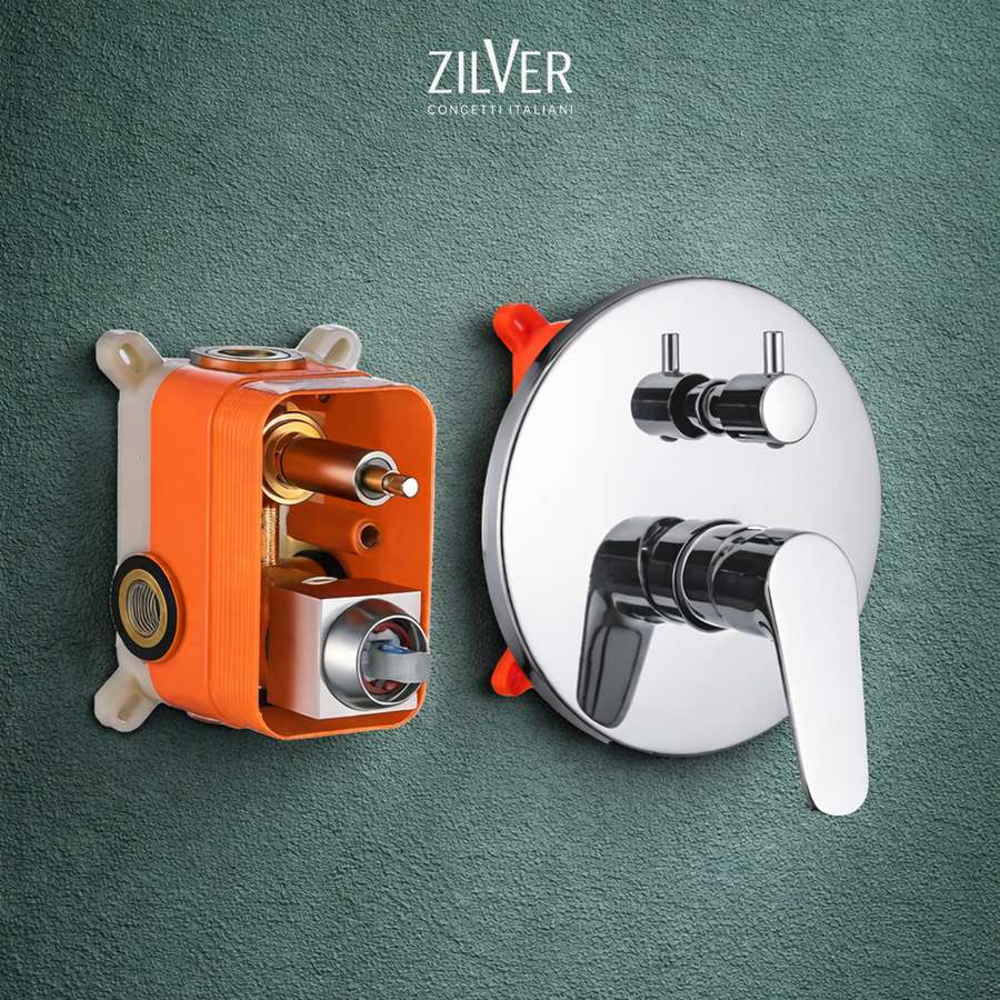 Zilver Titan Expose Plate With Body (ZTTN805)