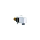 Zilver Shower Elbow Without Holder Square ::ID:: P00007