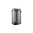 ZILVER DUSTBIN W/ LID 8 LTR BLACK ::ID:: ZDB102S