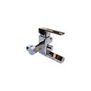 ZILVER CUBE BATH MIXER ::ID:: PLB1238Z