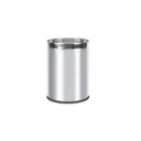 ZILVER DUSTBIN OPEN WITH COVER 8 LITERS ::ID:: DB003