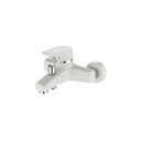 ZILVER ECONEUE BATH  MIXER WHITE ::ID:: ED309W