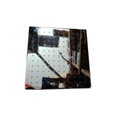 ZILVER RAINSHOWER BRASS SQUARE 300 X 300 ::ID:: ROB1202