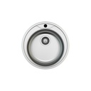 ZILVER SINK ROUND BOWL MADRID 1400 ::ID:: MADRID1400