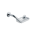 Zilver Grab Bar Angle W/Soap Basket H004 ::ID:: H004