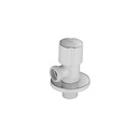 ZILVER ANGLE VALVE WHITE CHROME ::ID:: GX8016WCH