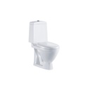 ZILVER TOILET TWO PIECE SQUARE WITH PP-S ::ID:: ZTOT106