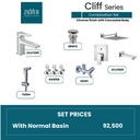 Zilver Cliff  Complete Bathroom Set (ZCLF05)