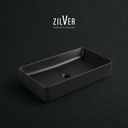 Zilver Art Wash Basin Matt Black ::ID::ZARTB115MB
