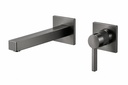 Zilver Wall Mounted Basin Mixer Gun Metal::ID:: AM200GM