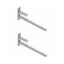 Inda Glass Shelf Bracket  ::ID:: A8508FCR