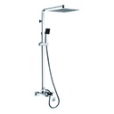 Zilver Wave Open Rod Shower With Showers ::ID:: BSL8325