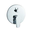 Zilver Bali Shower Plate With Divertor ::ID:: ZBLI705